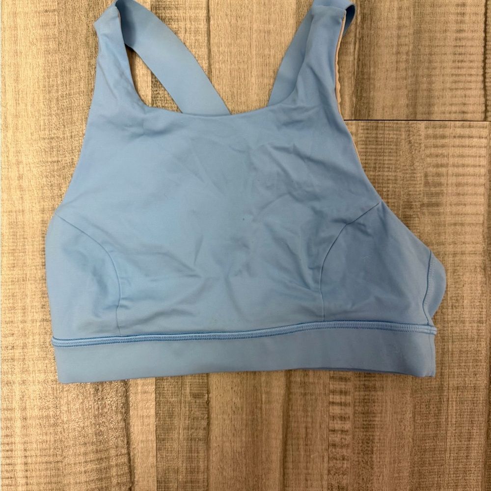 Lululemon Athletica Light Blue Sports Bra